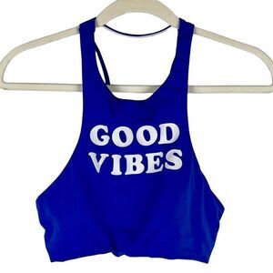 Pink Victoria’s Secret Good Vibes Sports Bra Medium